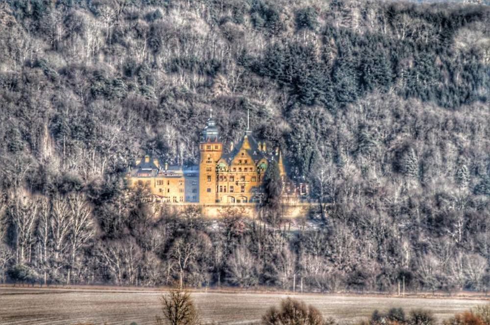 Schloss Hotel Wolfsbrunnen Schwebda Eksteriør bilde