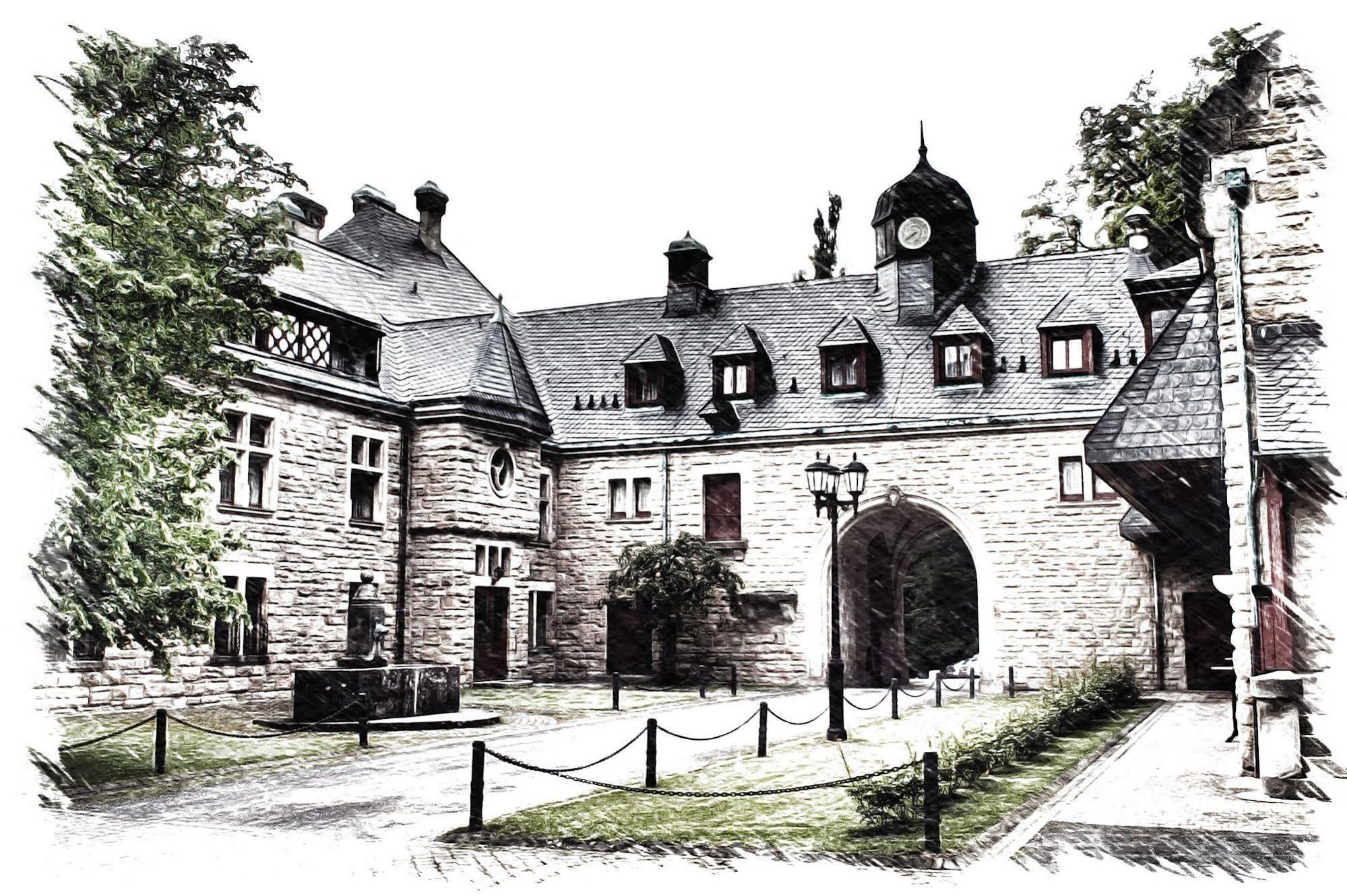 Schloss Hotel Wolfsbrunnen Schwebda Eksteriør bilde